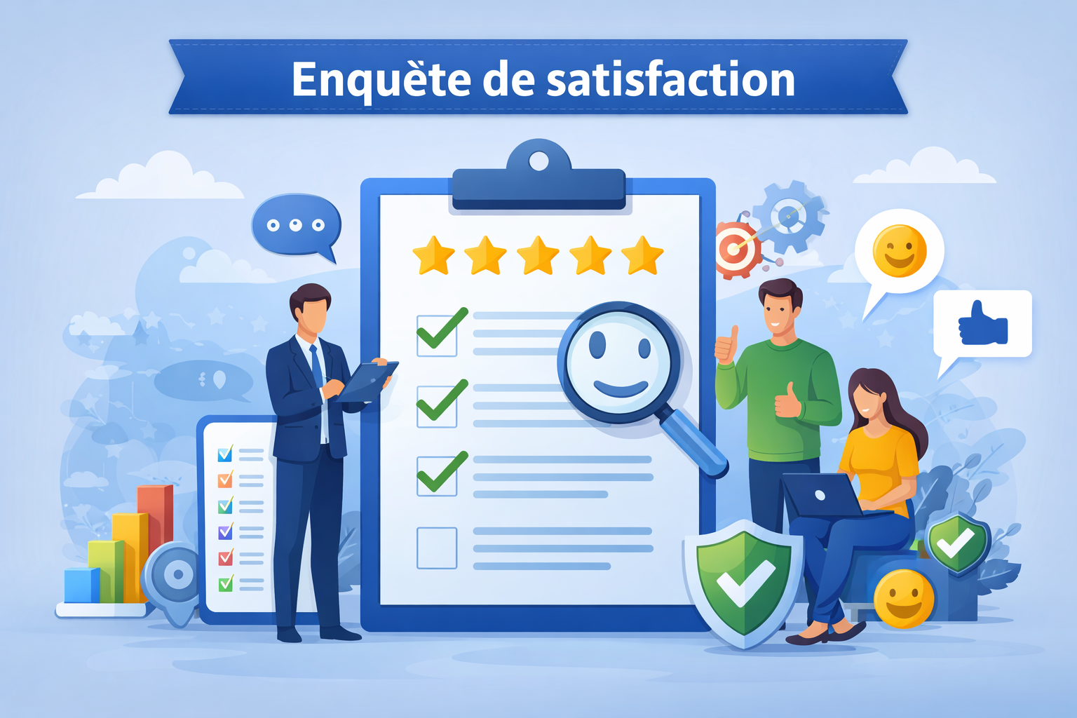 Réaliser une enquête de satisfaction