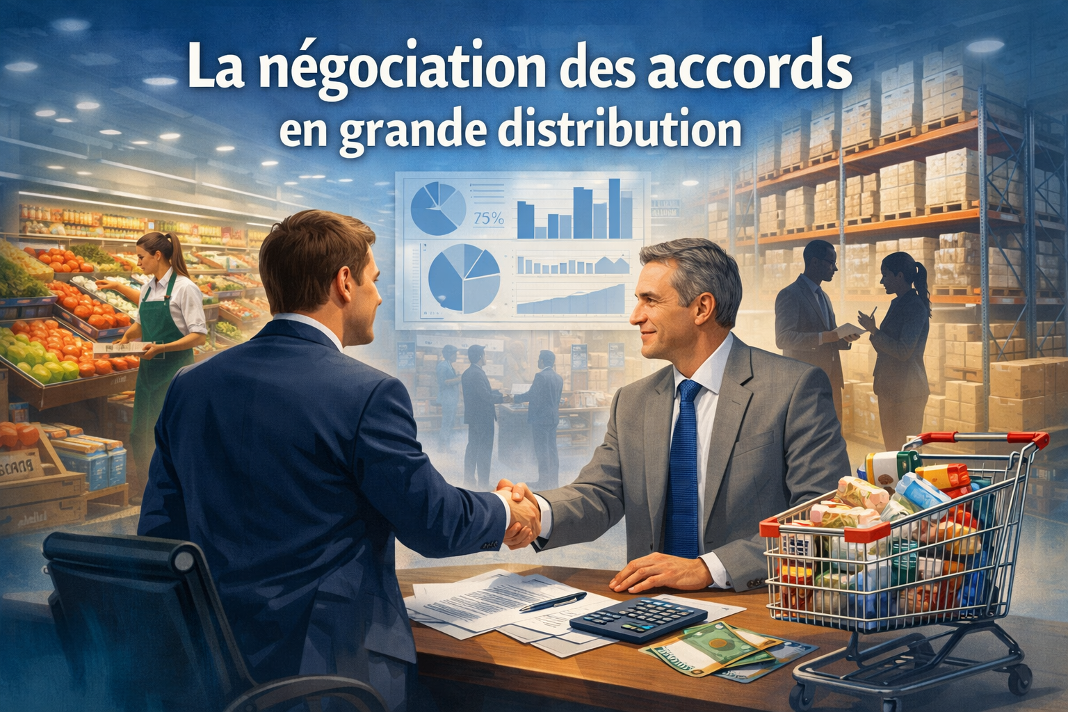 La négociation des accords de référencement en grande distribution