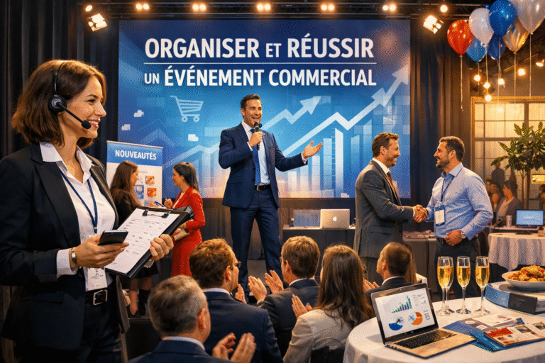 Organiser et réussir un événement commercial